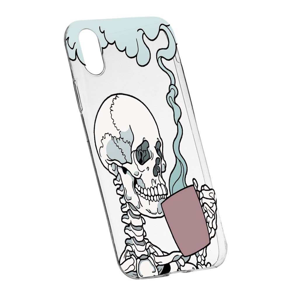 Husa de protectie Thinking Skull pentru Sony XA1 ULTRA, rezistenta la uzura, anti-alunecare, din silicon Premium, 252