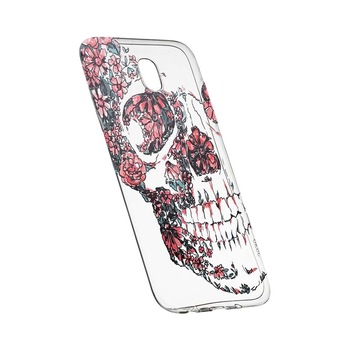 Husa de protectie Skull pentru Xiaomi Mi4, rezistenta la uzura, anti-alunecare, din silicon Premium, 253 Husa de protectie Skull pentru Xiaomi Mi4, rezistenta la uzura, anti-alunecare, din silicon Premium, 253