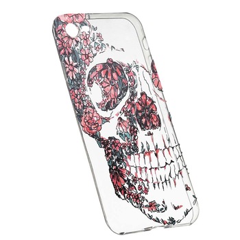 Husa de protectie Skull pentru HTC Desire 12, rezistenta la uzura, anti-alunecare, din silicon Premium, 253 Husa de protectie Skull pentru HTC Desire 12, rezistenta la uzura, anti-alunecare, din silicon Premium, 253