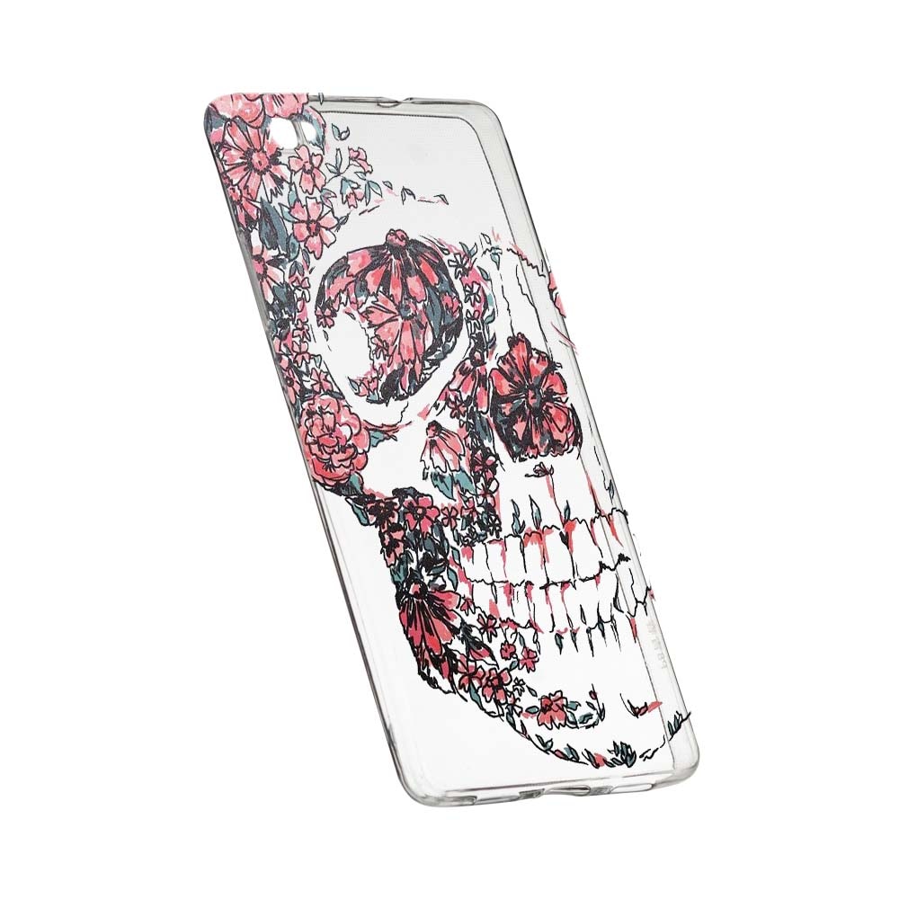 Husa de protectie Skull pentru Sony XZ1, rezistenta la uzura, anti-alunecare, din silicon Premium, 253