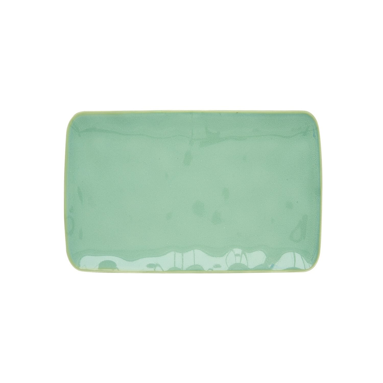 Platou dreptunghiular 20 x 13 cm portelan 