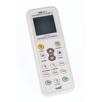 Telecomanda universala pentru aparate de Aer Conditionat AC Well RC03 Instructiuni in limba romana si 1000 de modele presetate Telecomanda universala pentru aparate de Aer Conditionat AC Well RC03 Instructiuni in limba romana si 1000 de modele presetate