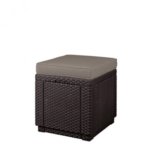 Scaun de terasa Keter CUBE GRAP Maro