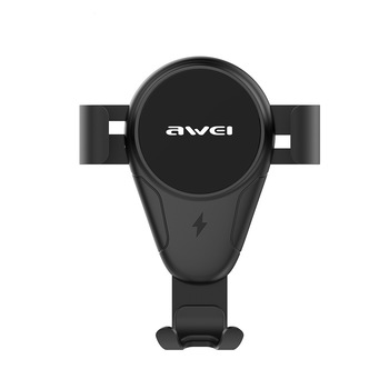 Suport auto telefon, cu incarcare, Negru Suport auto telefon, cu incarcare, Negru