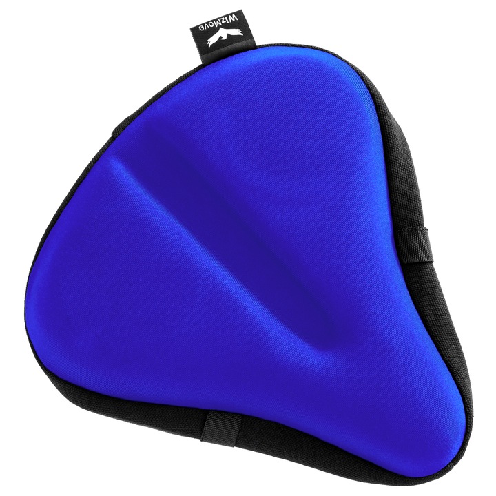 Широка WizMove Gel Cover и спортна раница с шнур, 27 x 25 см, синя