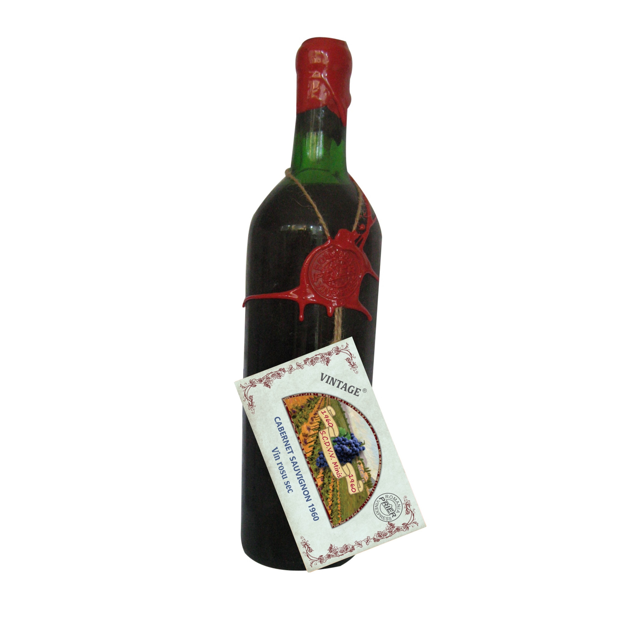 Vin de vinoteca PRIER - Cabernet Sauvignon 1960 - Minis, 0.75L