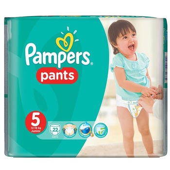 Pampers pants nr. 5 (11- 18 kg) (22 buc) Pampers pants nr. 5 (11- 18 kg) (22 buc)