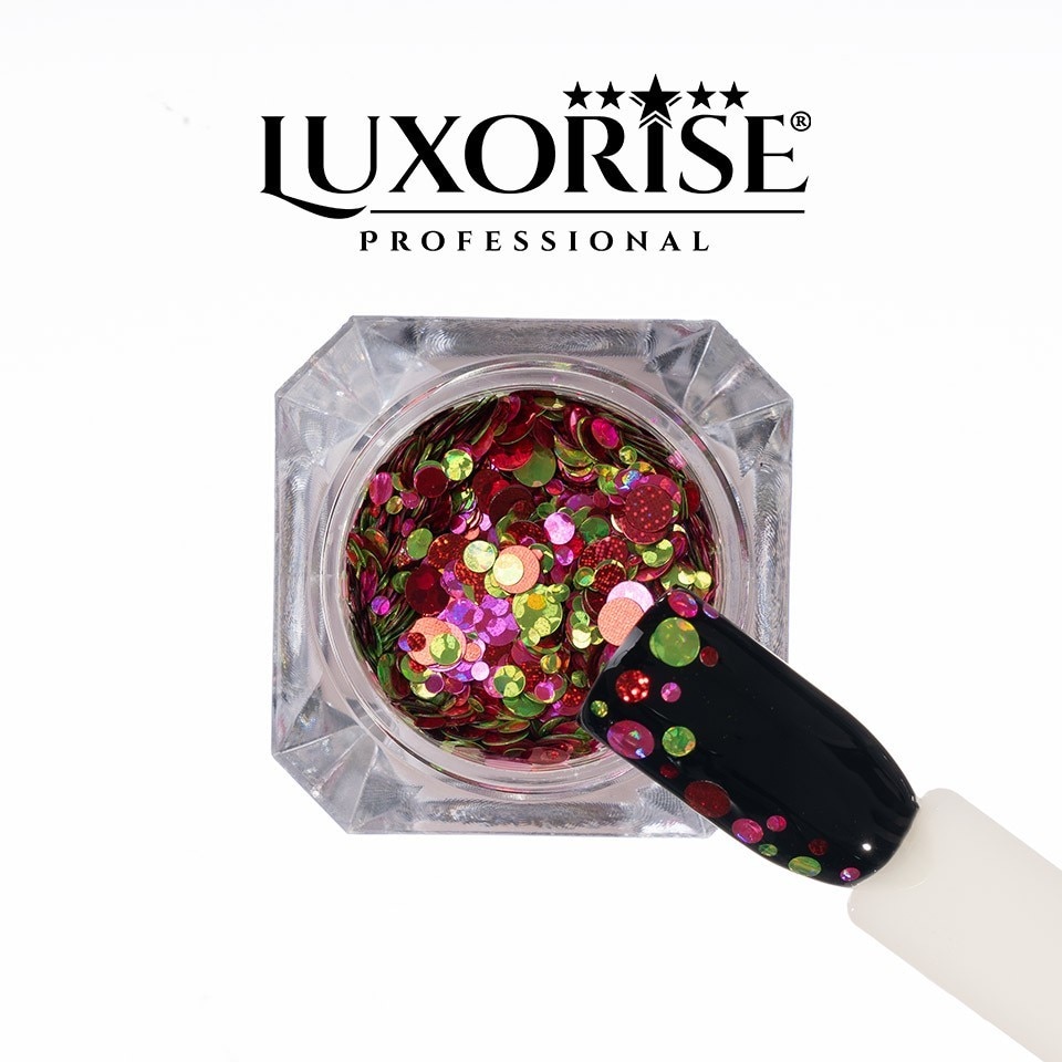 Paiete Unghii LUXORISE Crimson Pendants 010 eMAG.ro