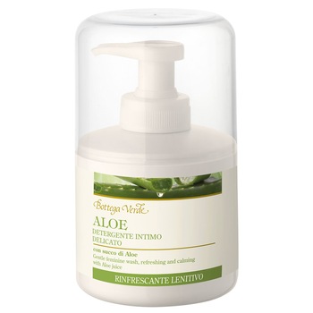 Sapun lichid pentru igiena intima cu aloe vera - Aloe, 200 ML, Bottega Verde Sapun lichid pentru igiena intima cu aloe vera - Aloe, 200 ML, Bottega Verde