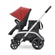 Carucior Quinny Hubb Mono Red On Graphite