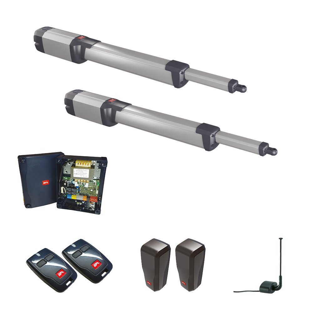Kit automatizare pentru porti batante, BFT Kustos Ultra Bt A25, pentru porti de pana la 400 Kg si lungimea canatului pana la 2.5 m