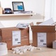 Etichete termice, DYMO 904980 LabelWriter, transport/logisitica, doar pentru LW 4XL, permanente, 104mmx59mm, hartie alba, 1 rola/cutie, 220 etichete/rola, S0904980 S0947420 - DYMO