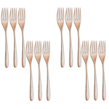 Set 12 furculite otel inoxidabil 18/10 INOXRIV NOVECENTO PINK GOLD Set 12 furculite otel inoxidabil 18/10 INOXRIV NOVECENTO PINK GOLD