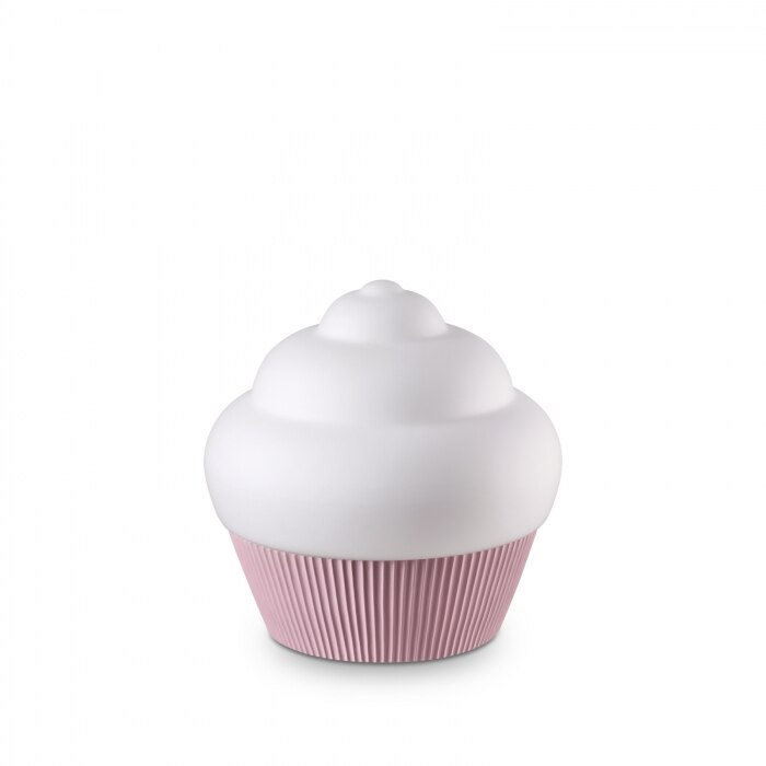 Veioza Cupcake TL1 ,IDEAL LUX,rasina ,sticla,roz