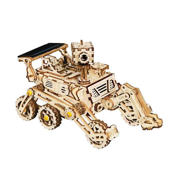 Puzzle 3D Harbinger Rover, ROKR, Lemn, 213 piese