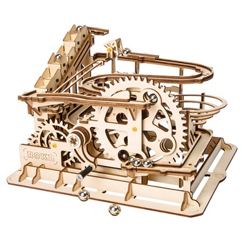 Puzzle 3D Marble Parkour, ROKR, Lemn, 254 piese Puzzle 3D Marble Parkour, ROKR, Lemn, 254 piese