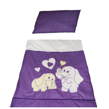 Set lenjerie de pat 2 piese pentru bebelusi Ty i My Kitten LPTMK2-M, Multicolor Set lenjerie de pat 2 piese pentru bebelusi Ty i My Kitten LPTMK2-M, Multicolor