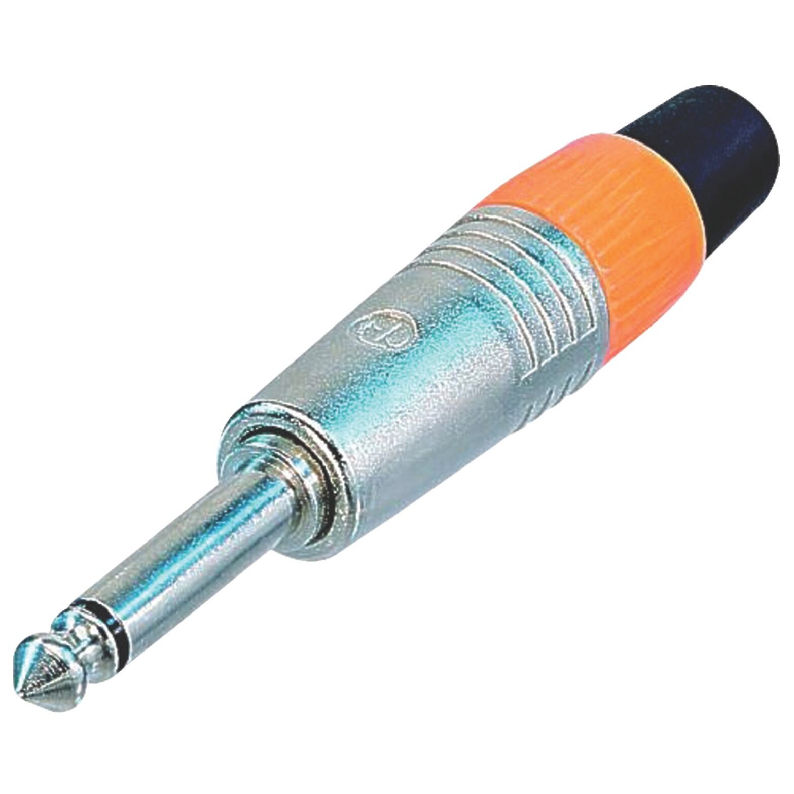 Conector Neutrik, 6.35MM Mono PLUG - Metal