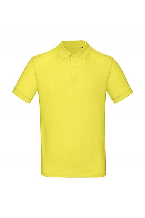 Tricou polo palmiro, orchid green, Galben