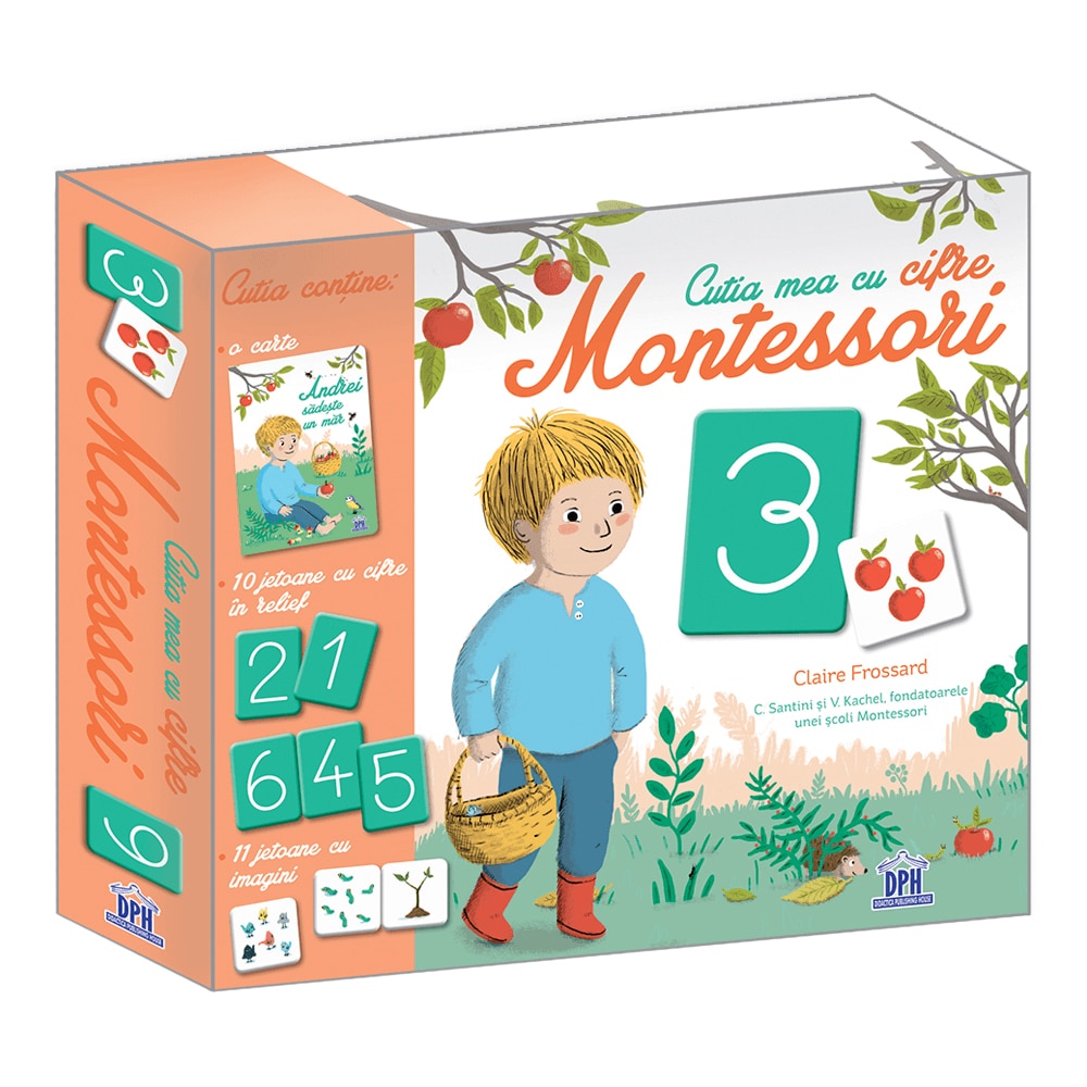 Cutia Mea Cu Cifre Montessori, Claire Frossard