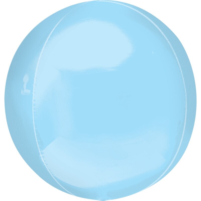 Balon folie orbz Pastel Blue - 38 x 40 cm, Radar 39111
