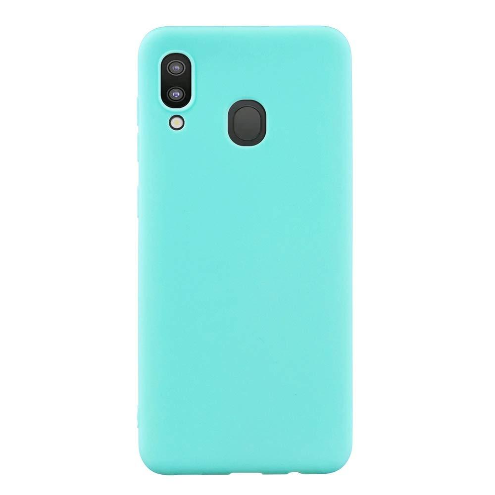 SET 1x Husa silicon Samsung Galaxy A30 , Mint + 1x Folie sticla securizata Samsung Galaxy A30 , Antisoc, TPU, Viceversa