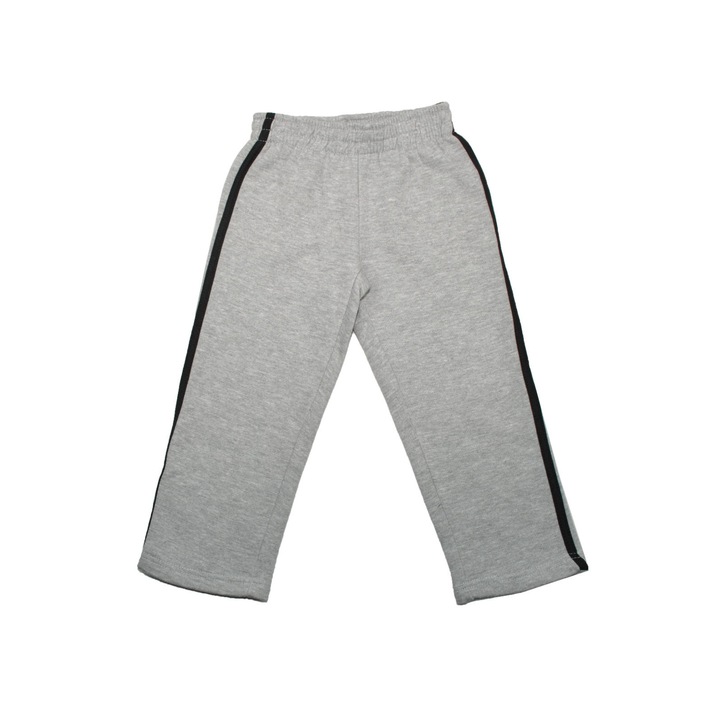 Pantaloni copii, GlobalOutlet, Bumbac, Marime 92, Gri