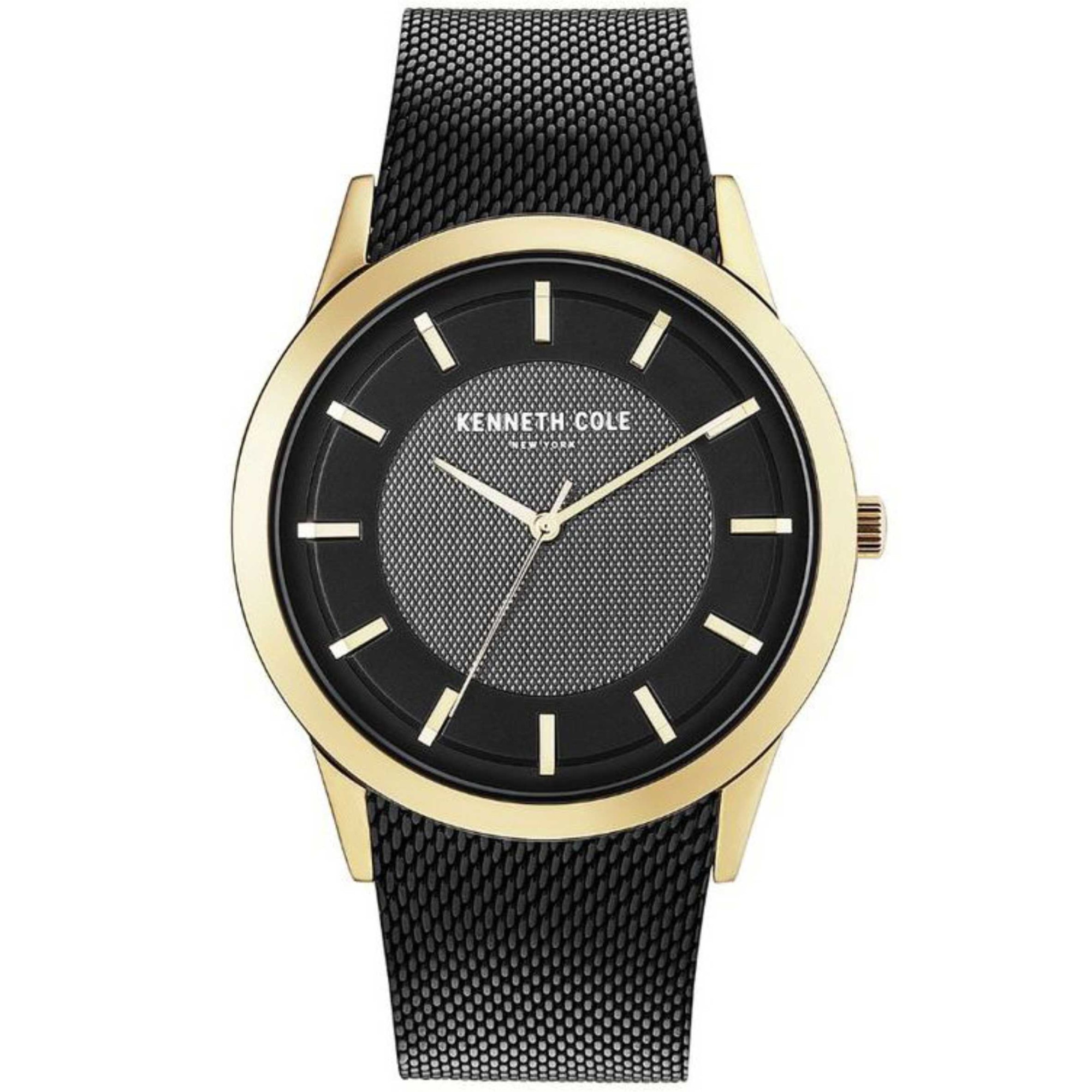 Ceas barbatesc Kenneth Cole NY Slim Black/Gold KC50566001