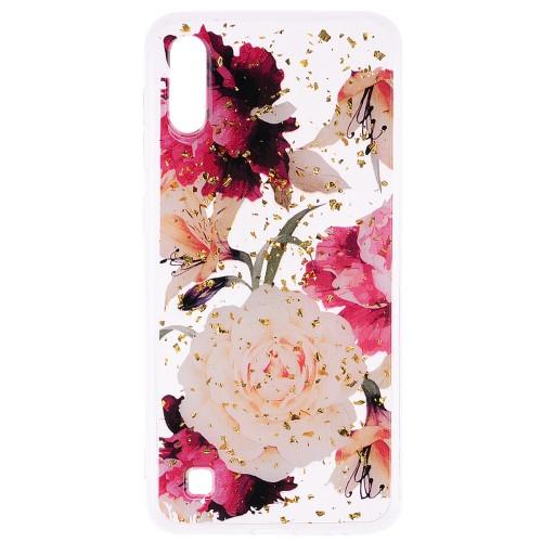 Carcasa Husa Samsung Galaxy A10 model Roses, Antisoc + Folie sticla securizata Samsung Galaxy A10 Tempered Glass Viceversa