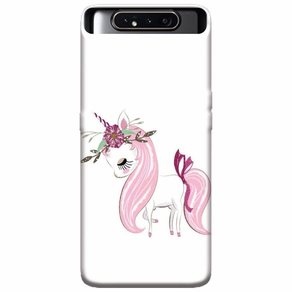 Husa silicon pentru Samsung Galaxy A80, Unicorn