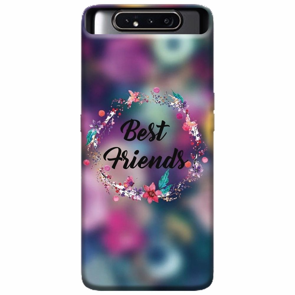 Husa silicon pentru Samsung Galaxy A80, Best Friends 101
