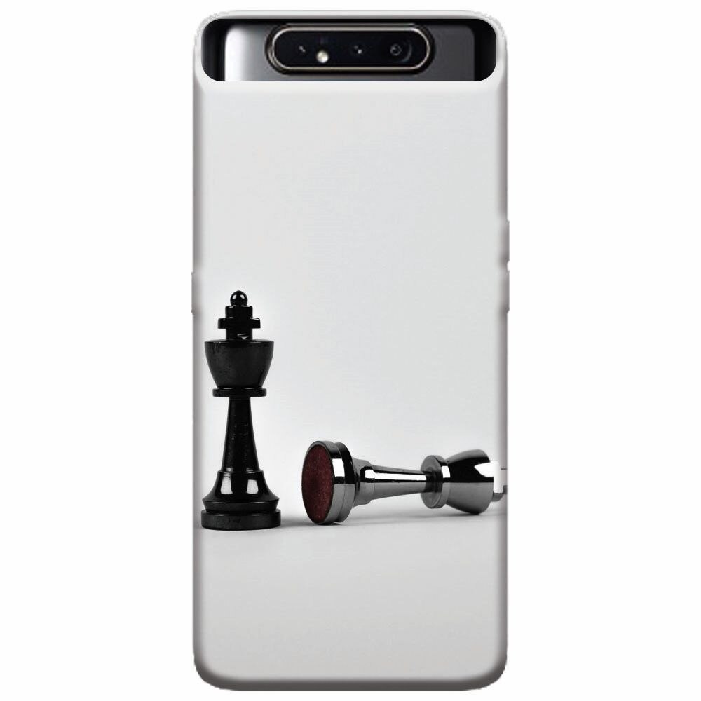 Husa silicon pentru Samsung Galaxy A80, Chess