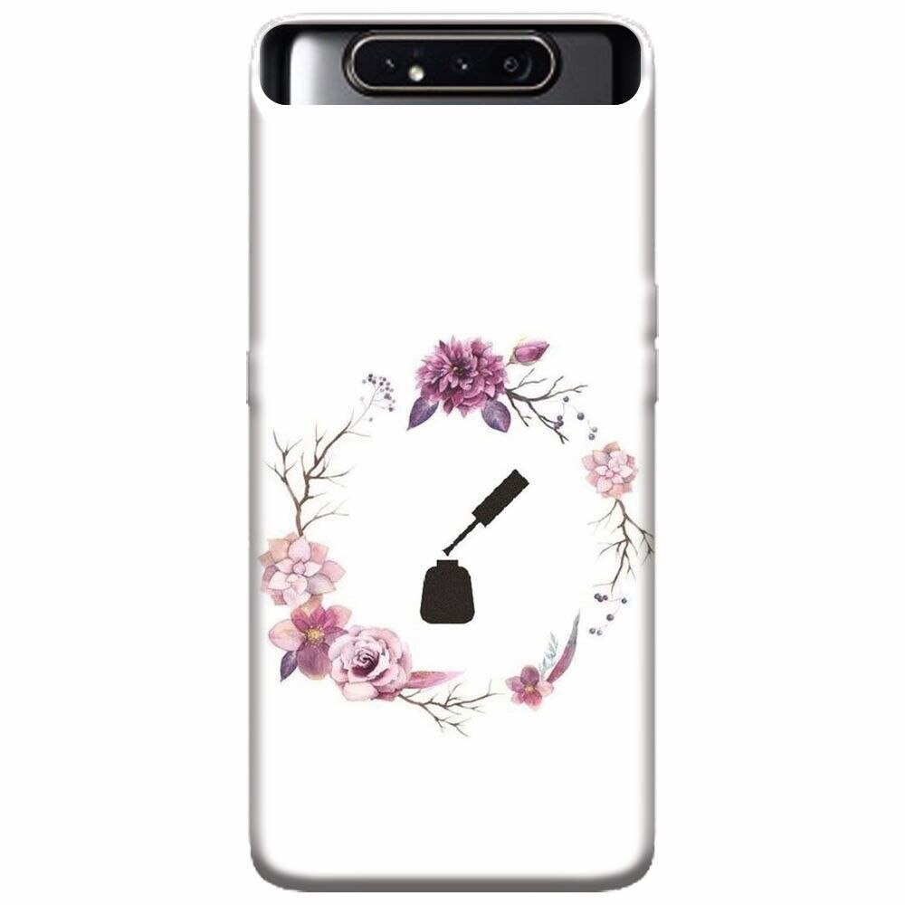 Husa silicon pentru Samsung Galaxy A80, Icon Nail