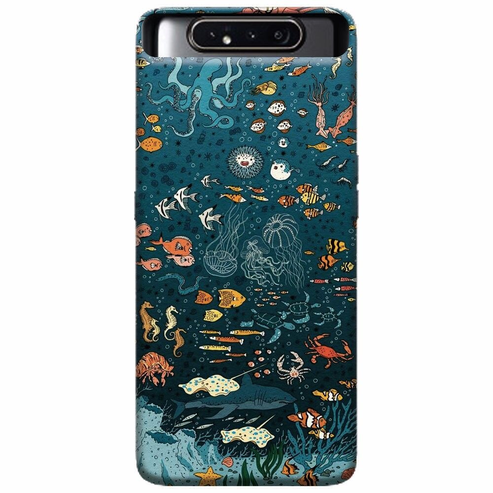 Husa silicon pentru Samsung Galaxy A80, Under The Sea