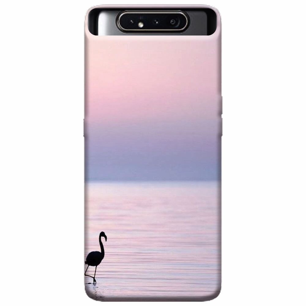 Husa silicon pentru Samsung Galaxy A80, Flaminsgo Sunset