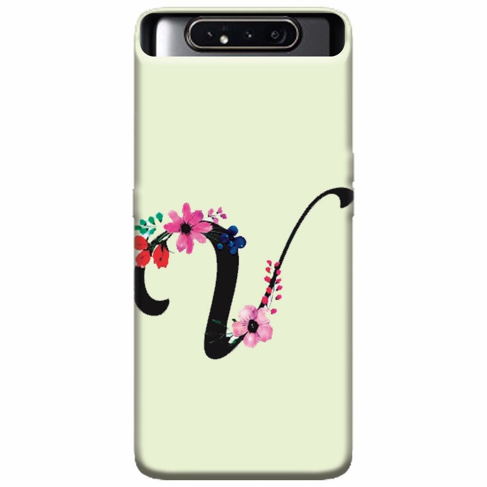 Husa silicon pentru Samsung Galaxy A80, Litera V
