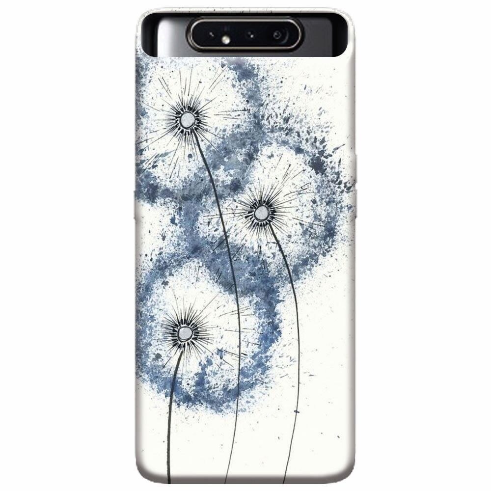 Husa silicon pentru Samsung Galaxy A80, Dandelion