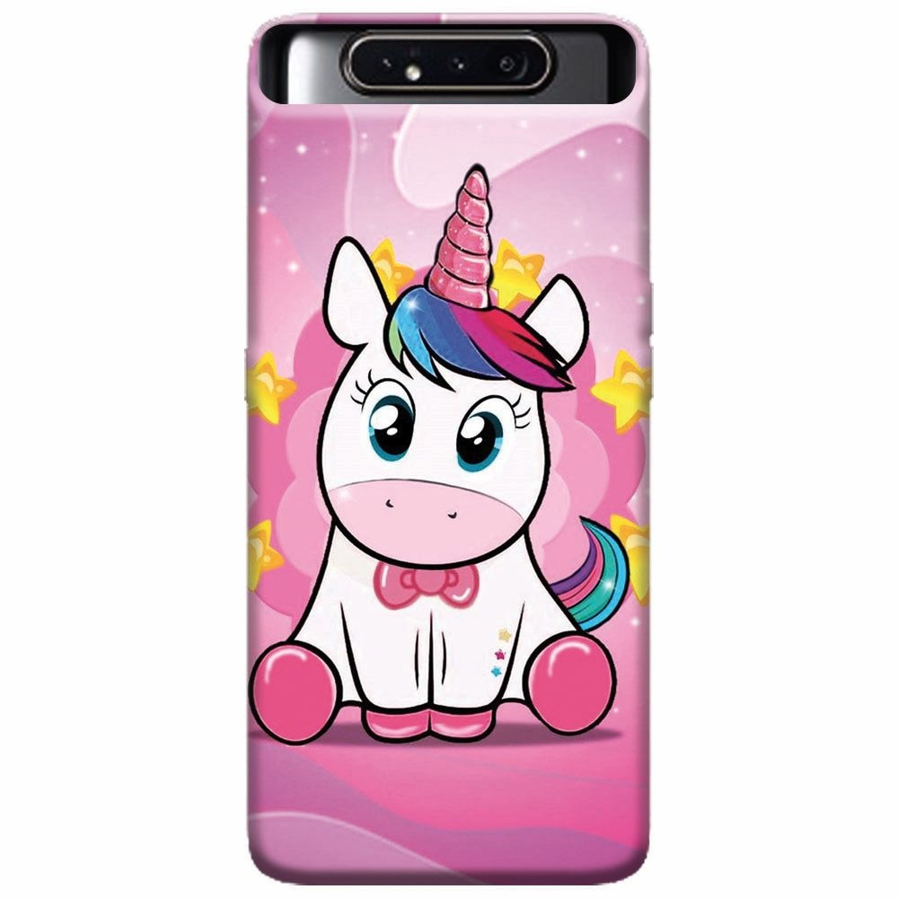 Husa silicon pentru Samsung Galaxy A80, Dream Like A Unicorn