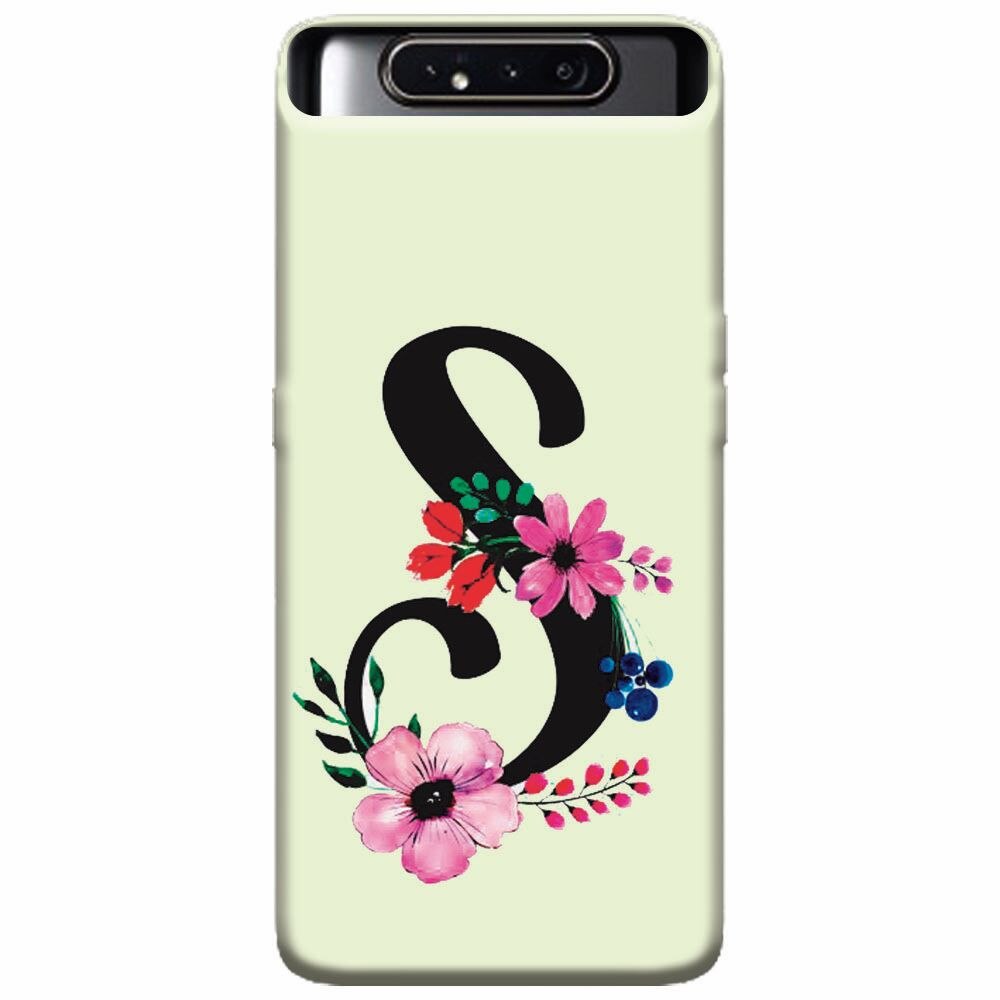 Husa silicon pentru Samsung Galaxy A80, Litera S