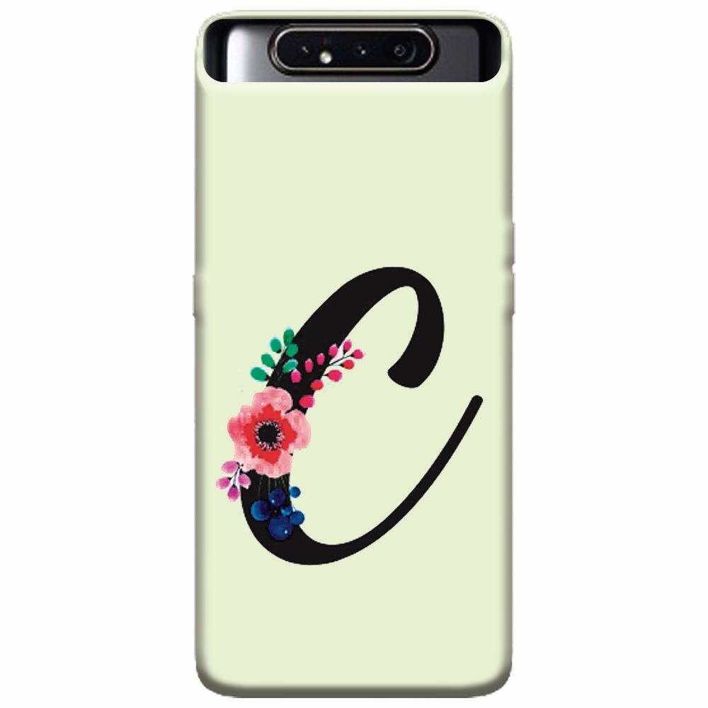 Husa silicon pentru Samsung Galaxy A80, Litera C