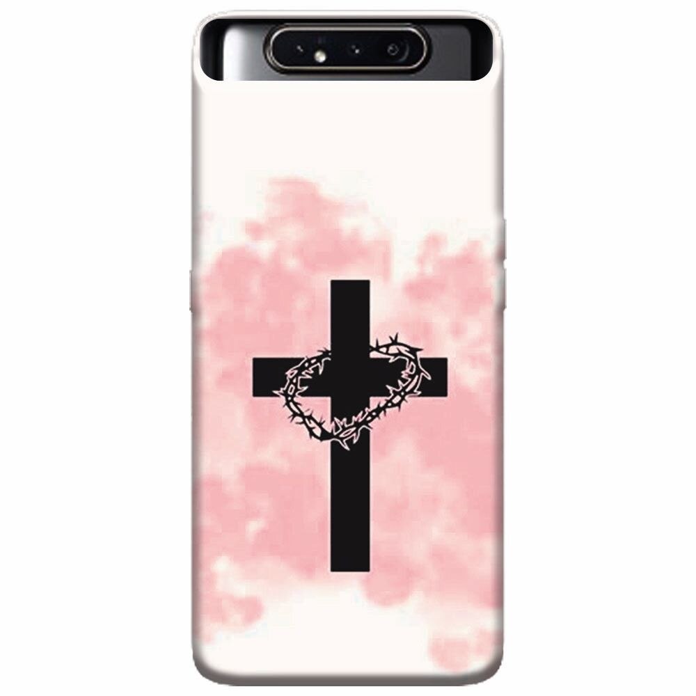 Husa silicon pentru Samsung Galaxy A80, Cross
