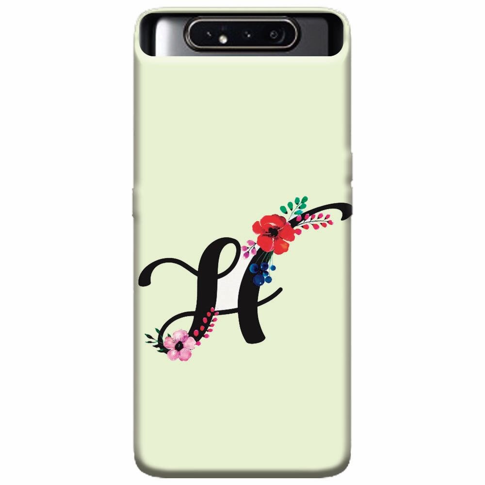 Husa silicon pentru Samsung Galaxy A80, Litera H