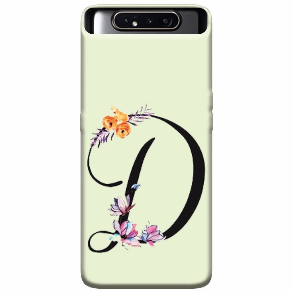 Husa silicon pentru Samsung Galaxy A80, Litera D