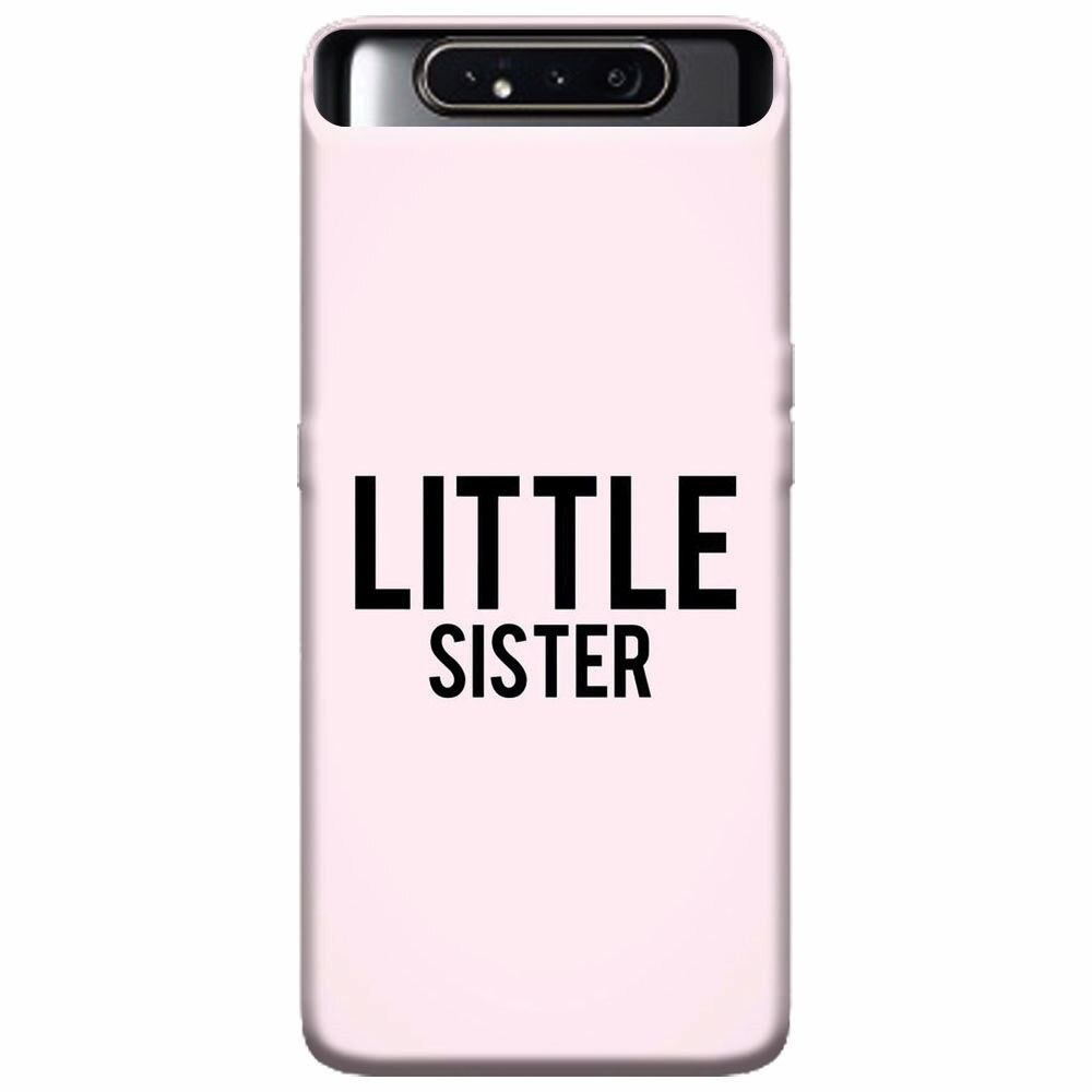 Husa silicon pentru Samsung Galaxy A80, Little Sister