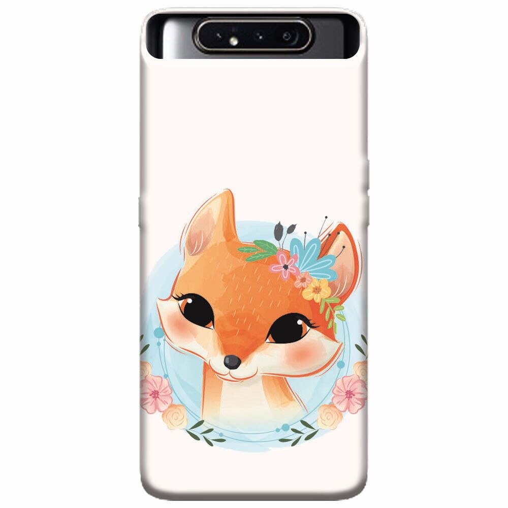 Husa silicon pentru Samsung Galaxy A80, Foxy