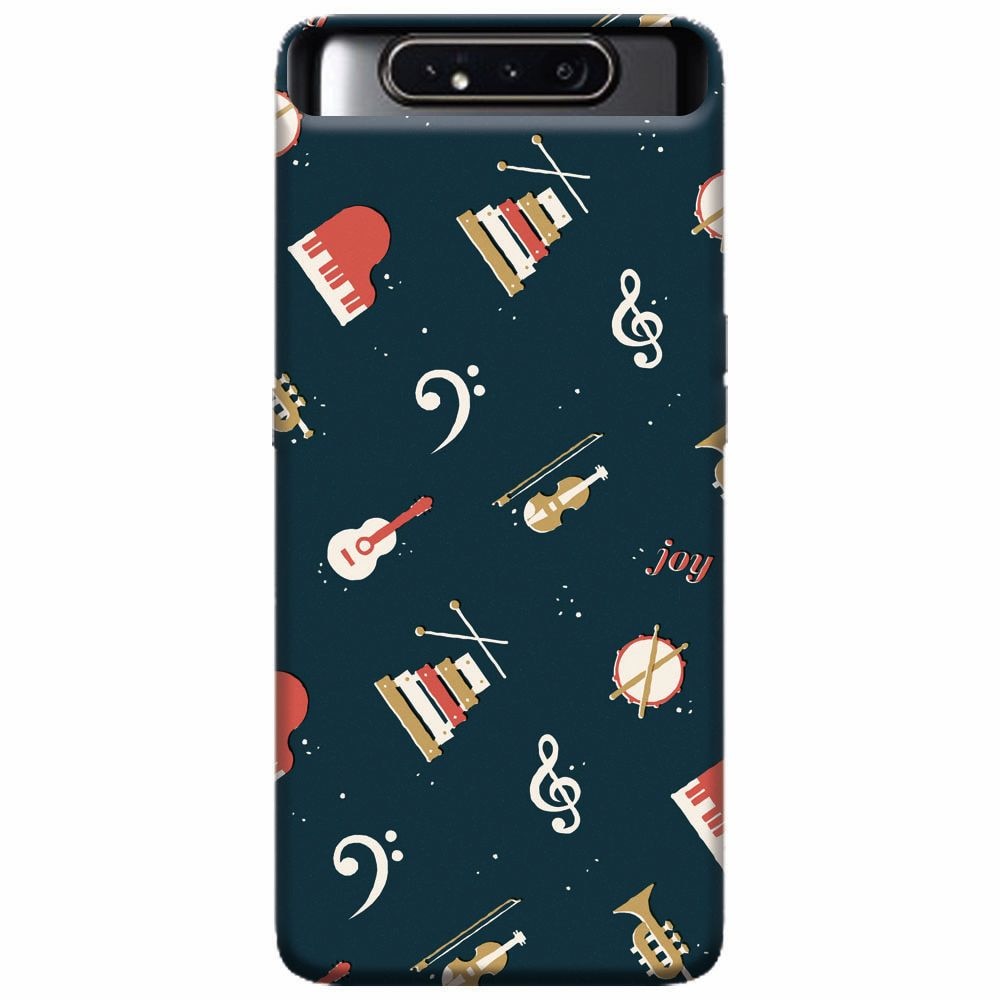 Husa silicon pentru Samsung Galaxy A80, Music Joy