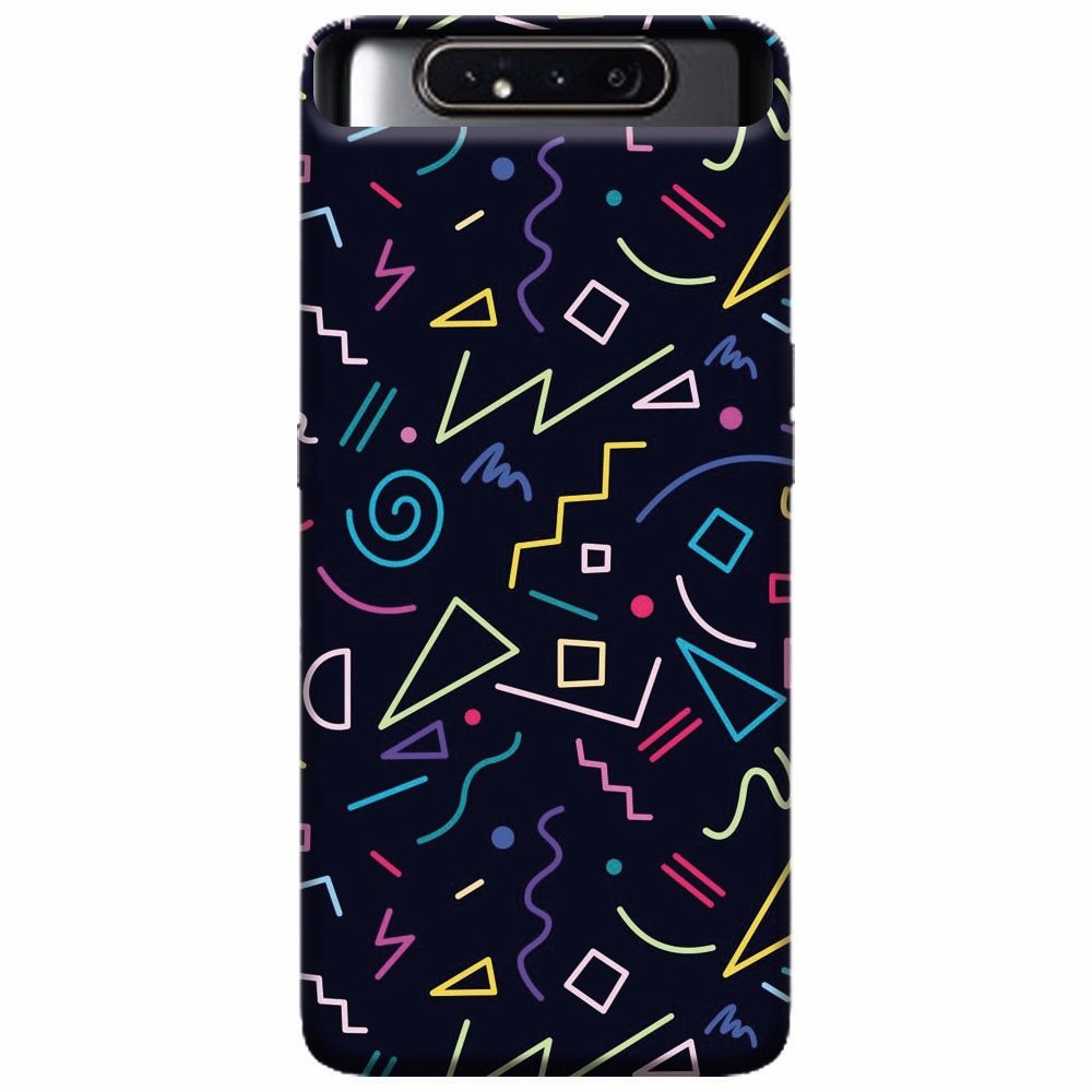 Husa silicon pentru Samsung Galaxy A80, Signs