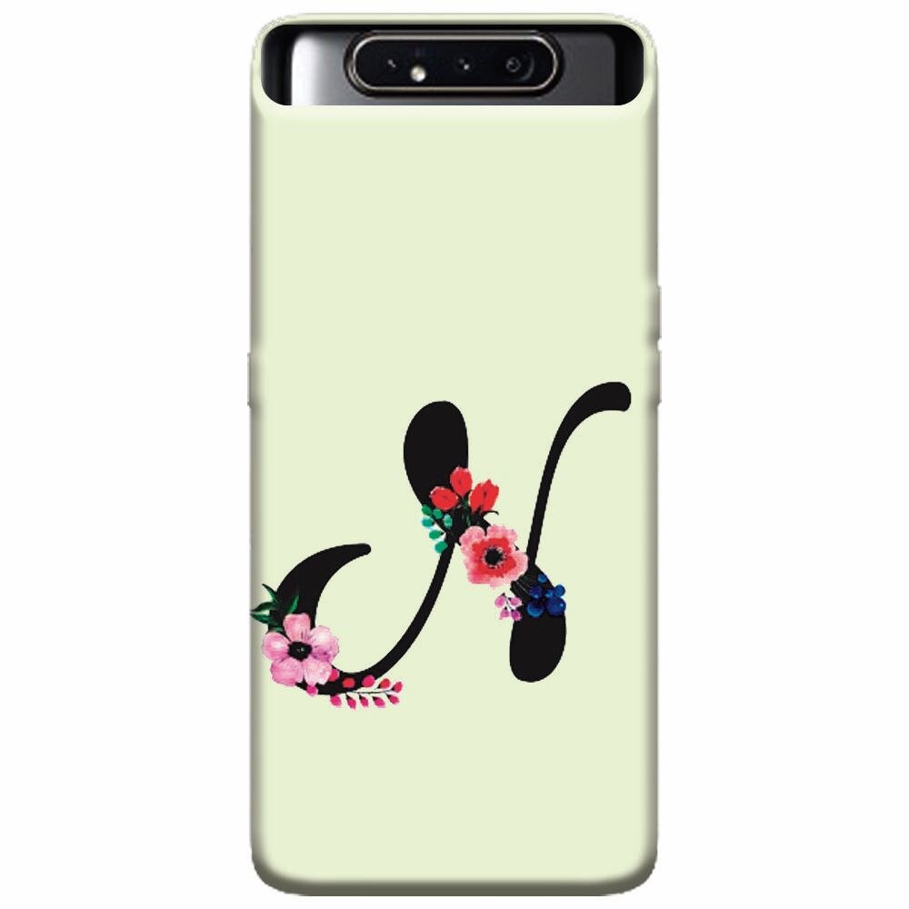 Husa silicon pentru Samsung Galaxy A80, Litera N