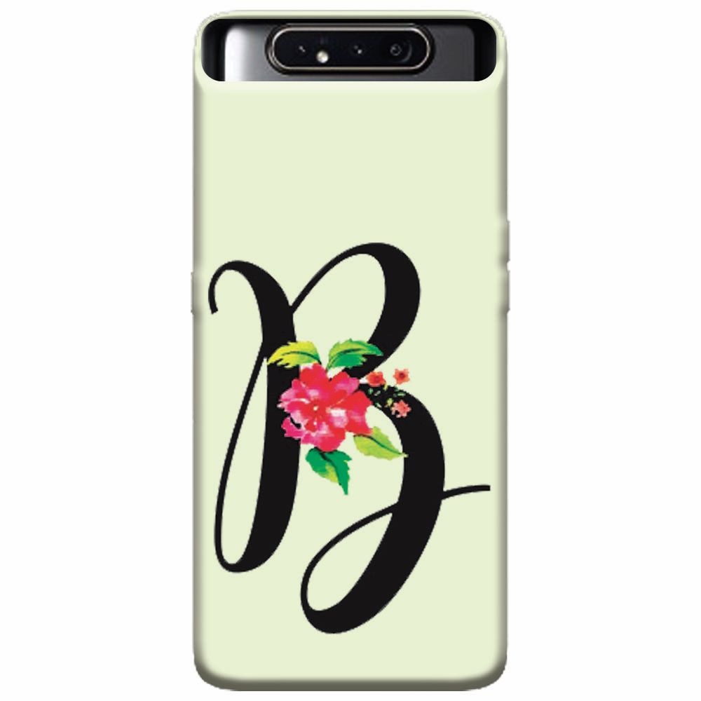 Husa silicon pentru Samsung Galaxy A80, Litera B