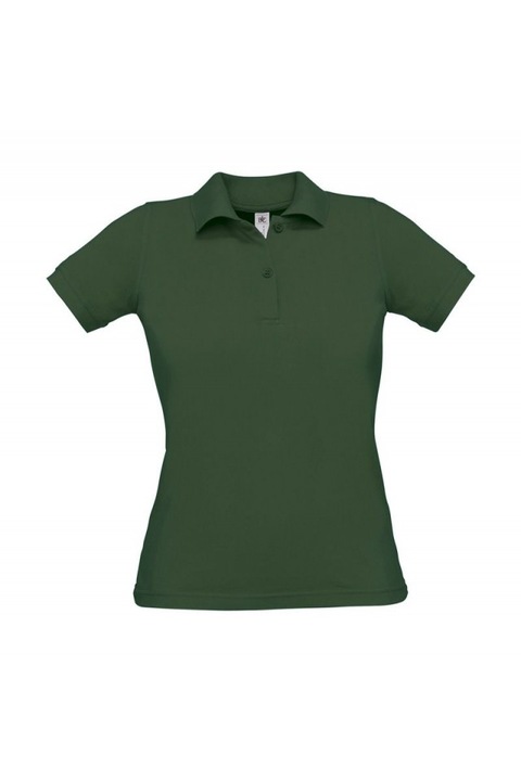 Tricou polo chelsea, negru, Verde inchis